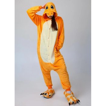 Kigurumi Pajama Dragon Charmander Orange — Cozy and Warm