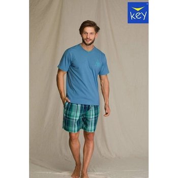 Men's Cotton Pajama Key – Comfort in Blue and Green