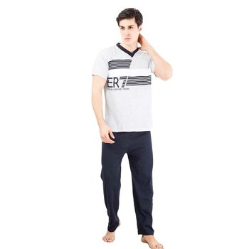 Men's Cotton Pajama in Gray — Comfortable Sleepwear