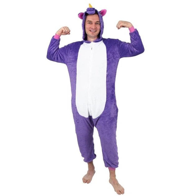 My Kigu Men's Kigurumi – Purple Unicorn