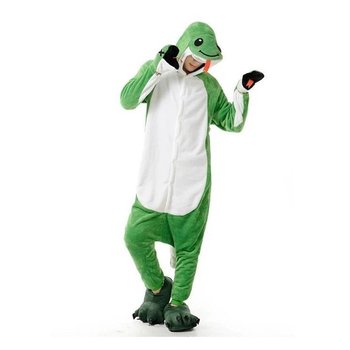 Men's Green Kigurumi — Cozy Pajama for Home