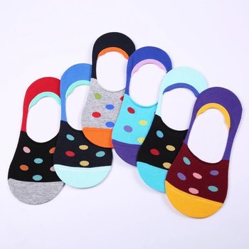 Set of Tauwell Invisible Socks — Bright Comfort for Your Feet