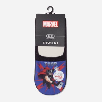 Men's Diwari Marvel Black Cotton Socks