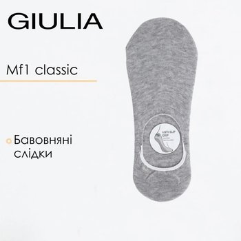 Men's Cotton Socks Giulia MF1 CLASSIC in Grey Color