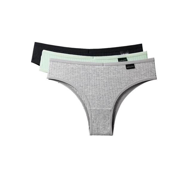 Set of Women's Cotton Brazilian Briefs — Comfort and Style