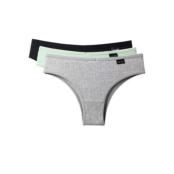Set of Women's Cotton Brazilian Briefs — Comfort and Style