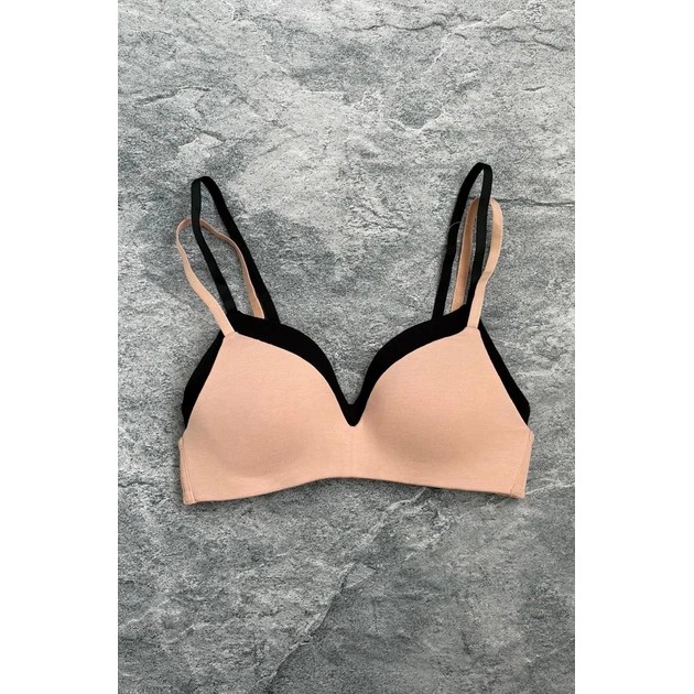 Conjunto de 2 sujetadores de algodón sin aros H&M – comodidad diaria