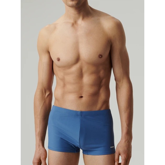 Herren Badeshorts Atlantic — blaue Shorts aus Elastan und Nylon