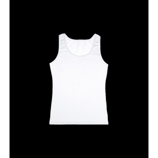 Camiseta de algodón para mujer con tirantes anchos - elección estilosa