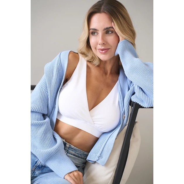 Maternity and Nursing Top without Underwire — Comfort for Home and Sleep