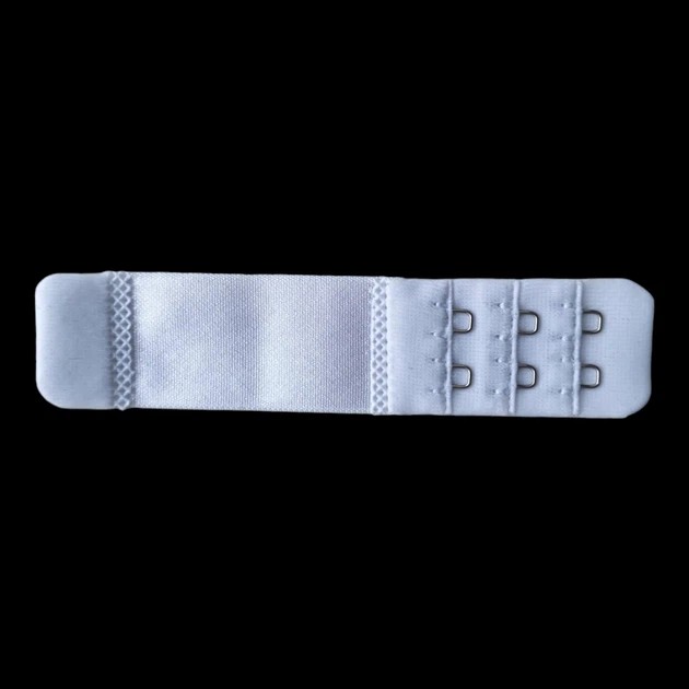 Bra Extender with 2 Hooks — White