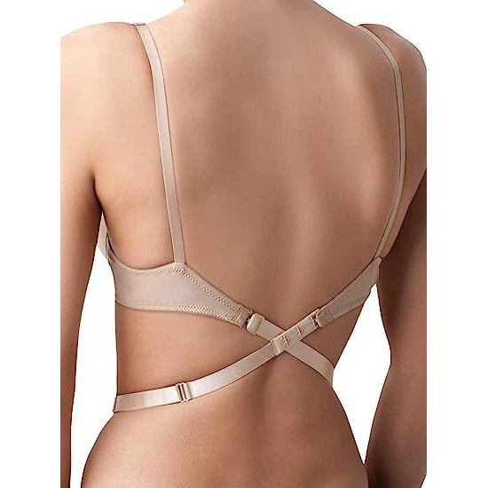 Bra Strap Converter in Beige — Comfort for Open-Back Clothing