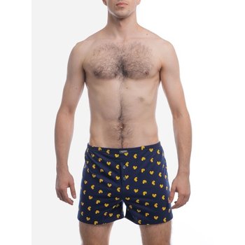 Bóxer para hombre de algodón azul – comodidad diaria
