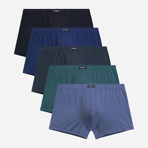 Pack de 5 calzoncillos de algodón para hombre - comodidad diaria