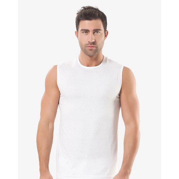 Herren ärmelloses Shirt von Oztas aus Baumwolle — stilvoller Komfort für jeden Tag