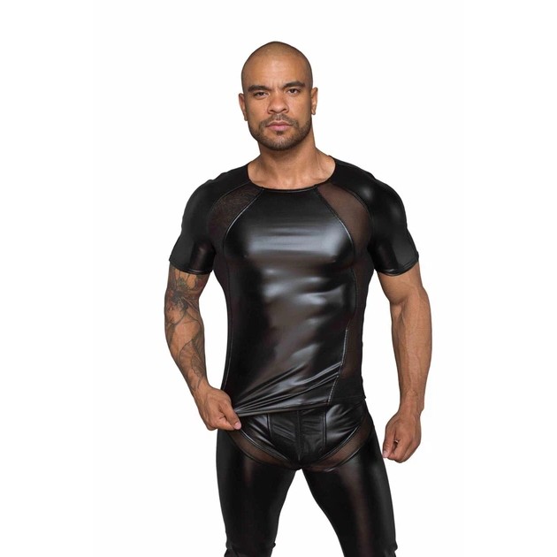 Men's Wet Look T-shirt — Style and Attraction