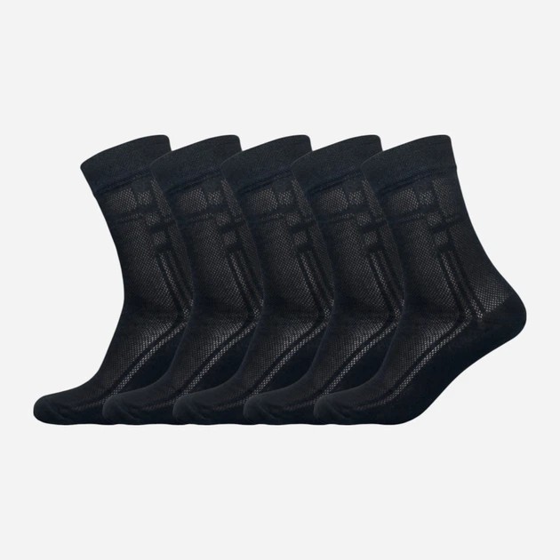 Set von Herren Baumwollsocken mit Netz Leo