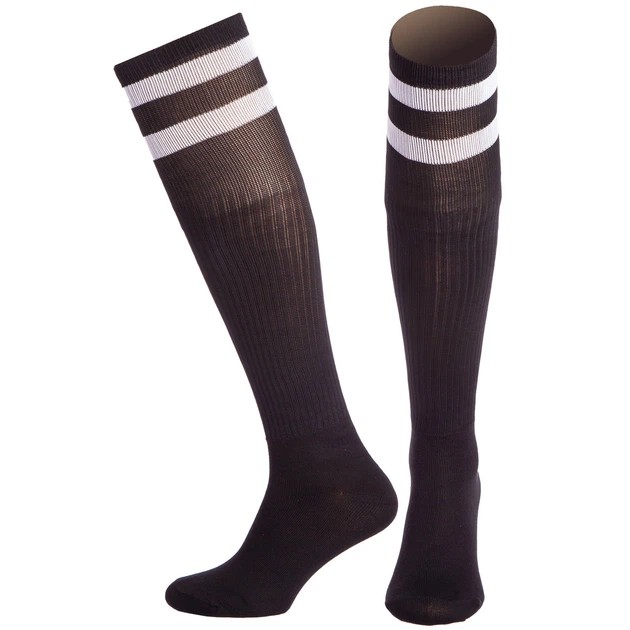 Schwarze Fußballsocken für Herren — Komfort und Unterstützung beim Spiel