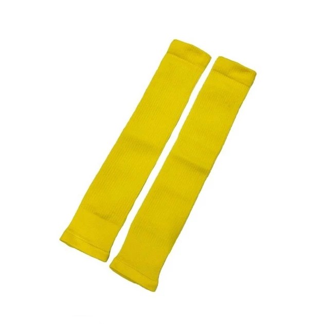 Fußballsocken ohne Logo in Gelb — Komfort für das Spiel