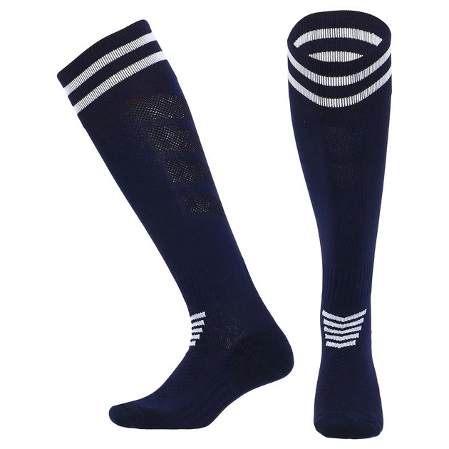 SPOINT Fußballsocken Dunkelblau — Spieler Schutz und Komfort