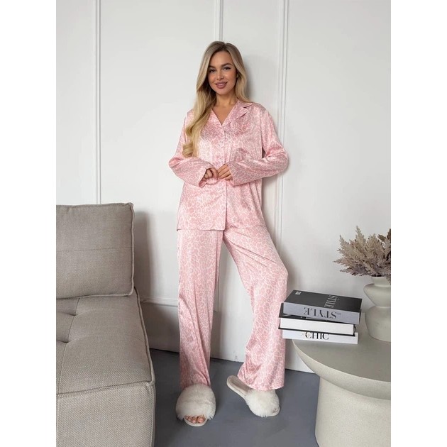 Damen Seidentrak Suit in Rosa — Komfort und Gemütlichkeit