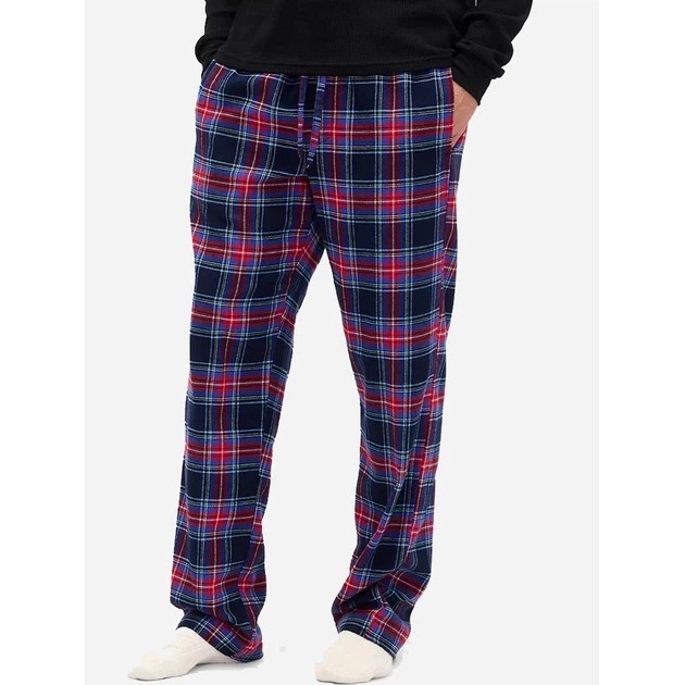 Herren Baumwoll-Pyjama-Hosen GAP Blau — Komfort für den Schlaf