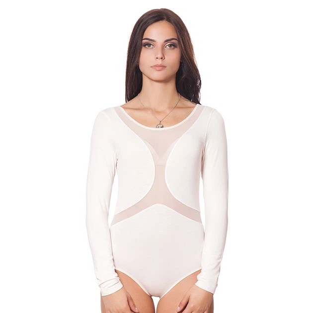 Bikini Body von Vol — Stilvolles Damenbody in Creme