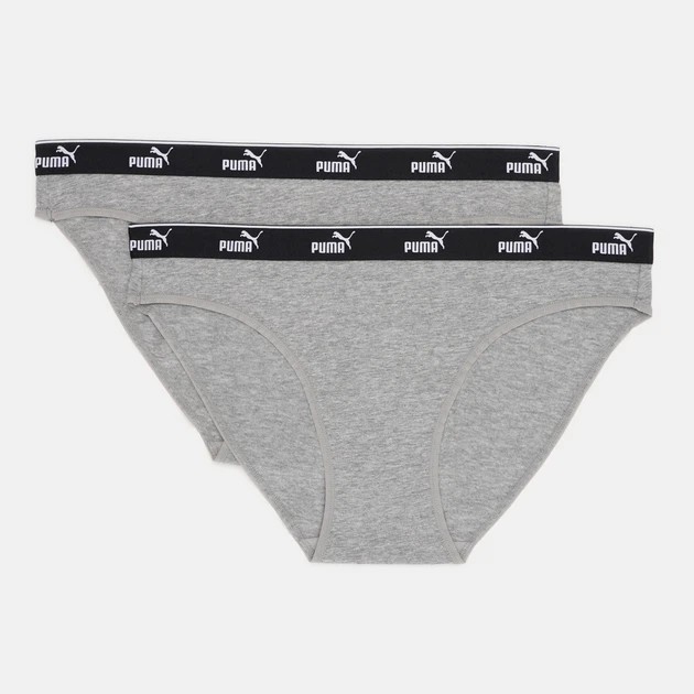 Set von Damen Baumwoll-Bikiniunterhosen von Puma