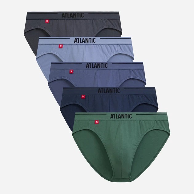 Комплект чоловічих трусів-сліпів Atlantic — комфорт на кожен день