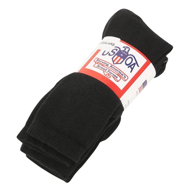 USOA Antimikrobisches Socken-Set in Schwarz — Komfort und Schutz
