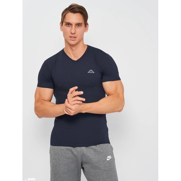 Men's Cotton T-Shirt Kappa Dark Blue — Comfort and Style