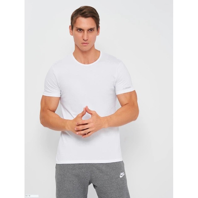 T-shirt en coton blanc Kappa pour homme - confort et style