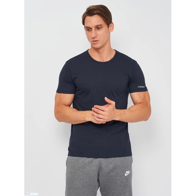 Herren T-Shirt aus Baumwolle Kappa dunkelblau