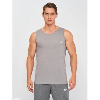 T-shirt en coton Kappa pour homme gris - confort au quotidien