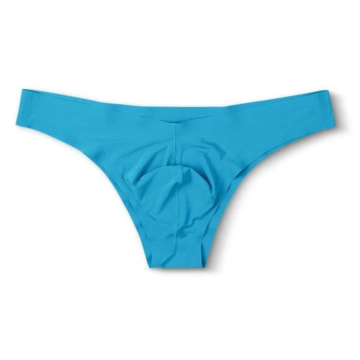 Seamless Brazilian Briefs G51 — Style and Comfort in Blue