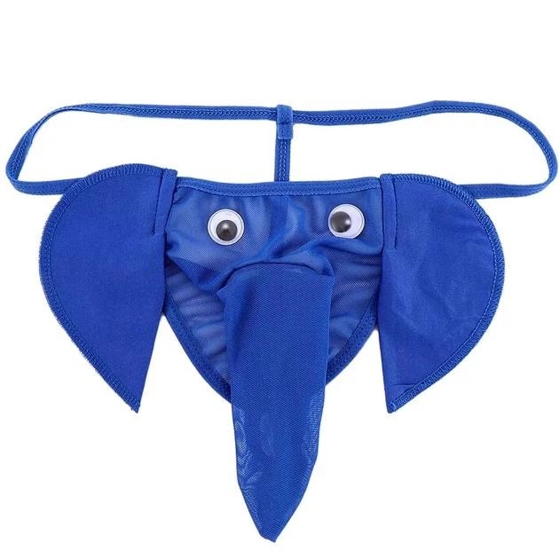Männer String Unterwäsche Elefant — Lustiges blaues Geschenk
