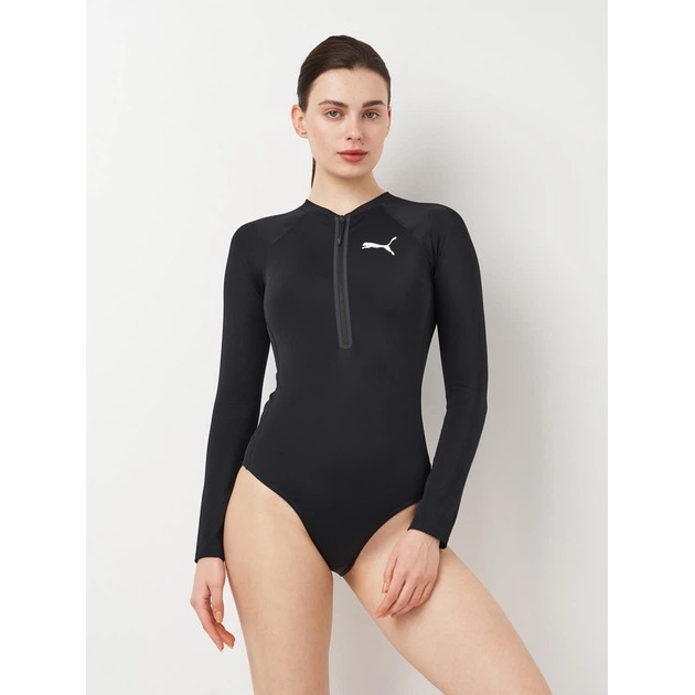 Жіночий купальник для серфінгу Puma Swim чорного кольору