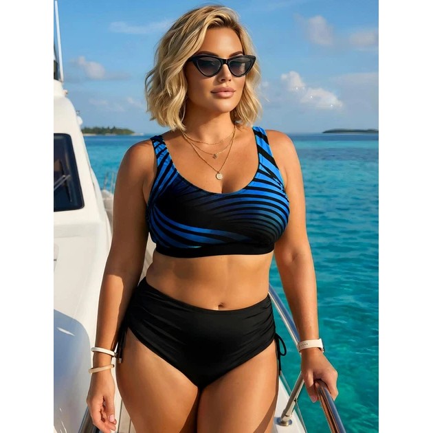 Maillot de bain Z.Five noir avec bleu – style et confort