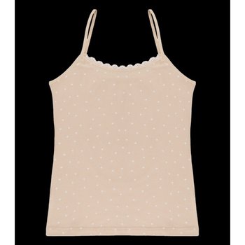 Women's Beige Camisole with Thin Straps