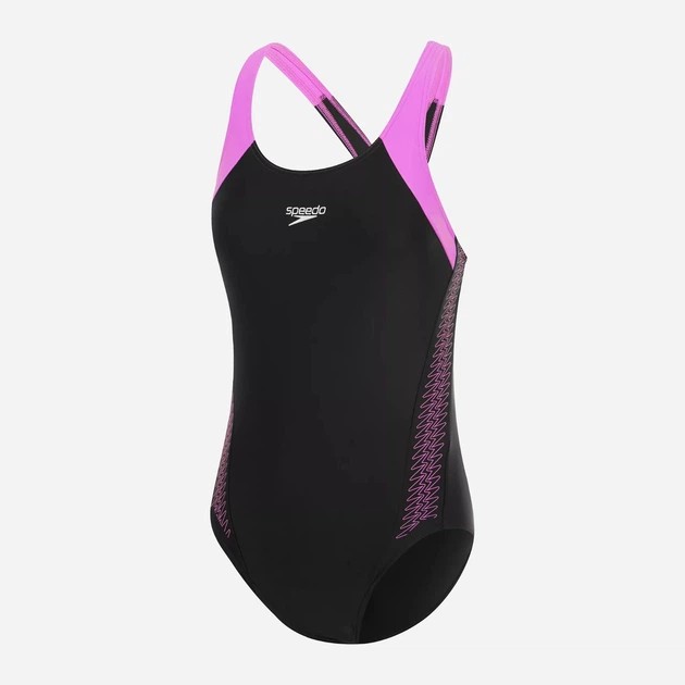 בגד ים שלם לנשים Speedo בצבע שחור — נוחות וסגנון