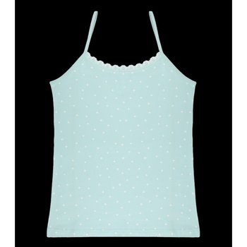 Women's Tank Top with Thin Straps in Turquoise