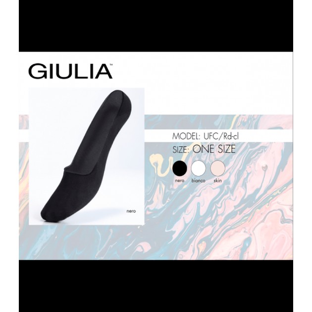 Baumwoll-Fußlinge von Giulia in Schwarz — Komfort und Hygiene