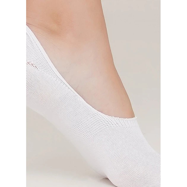 Chaussettes pour femmes Giulia WF1 CLASSIC blanches - confort quotidien