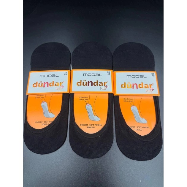 Set von Dundar Plus Modal Unsichtbaren Einlagen — Komfort für Ballerinas