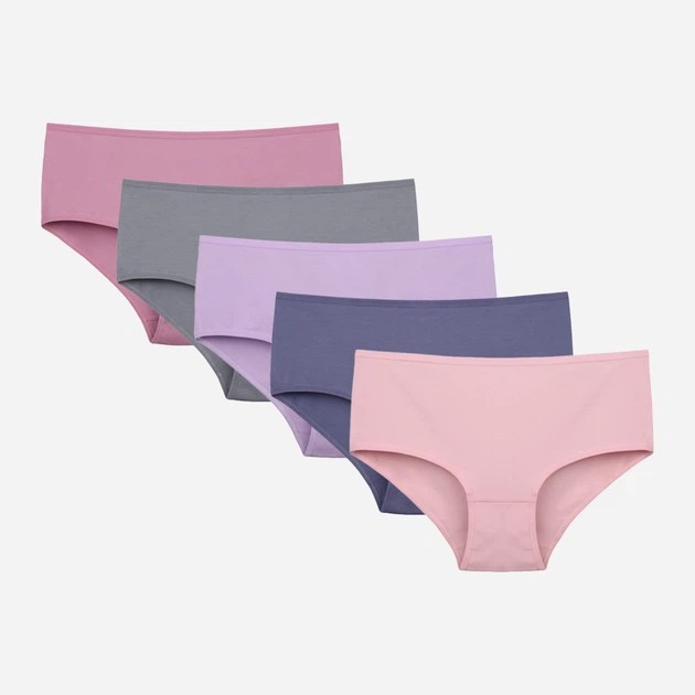 Set von Damen Baumwollslips von Donella