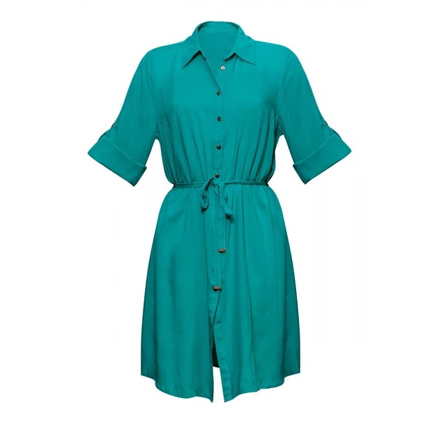 Robe de plage verte de Marc & Andre – choix estival élégant