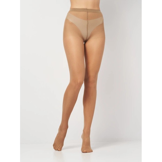 Damenstrumpfhosen Siela Classic Collant 20 Den in Braun — Stil und Komfort