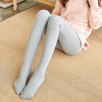 Medias térmicas de mujer en gris claro – estilo japonés
