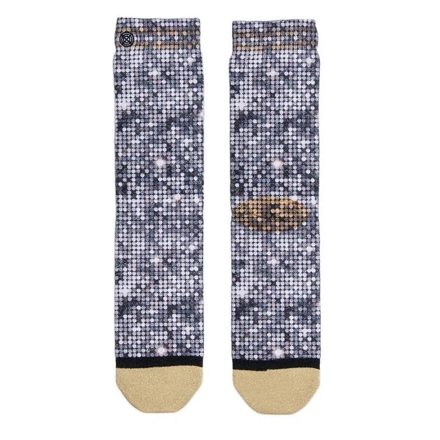 Bunte ART OF SOCKS Glitzersocken — Stilvolles Accessoire
