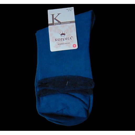 Medical Socks by Korona Without Elastic in Blue for Ultimate Comfort